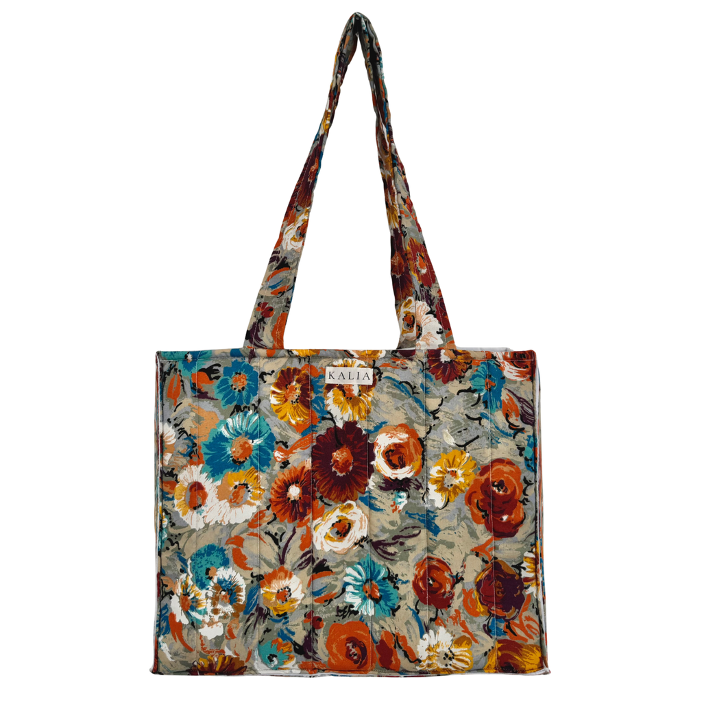 Bolsa flores vintage