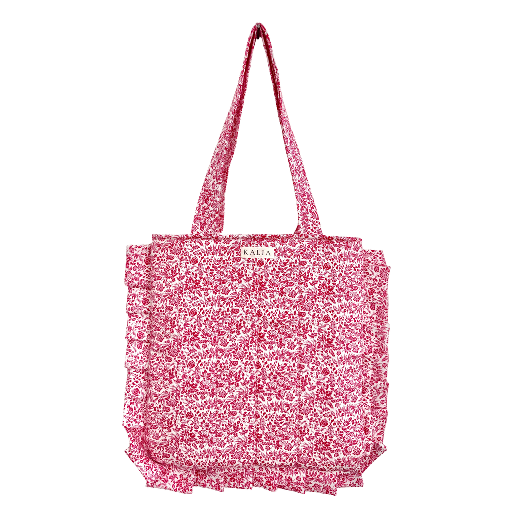 Tote bag plantas rosa