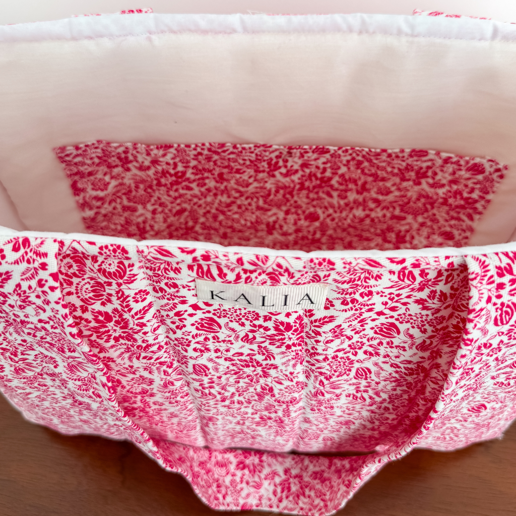 Bolsa plantas rosa