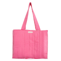 Bolsa rayas rosa