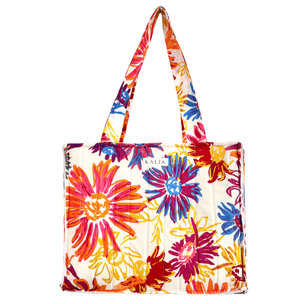Bolsa flores colores