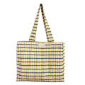 Bolsa cuadros amarillos