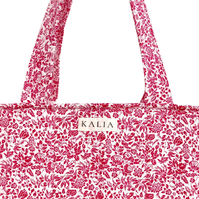 Tote bag plantas rosa