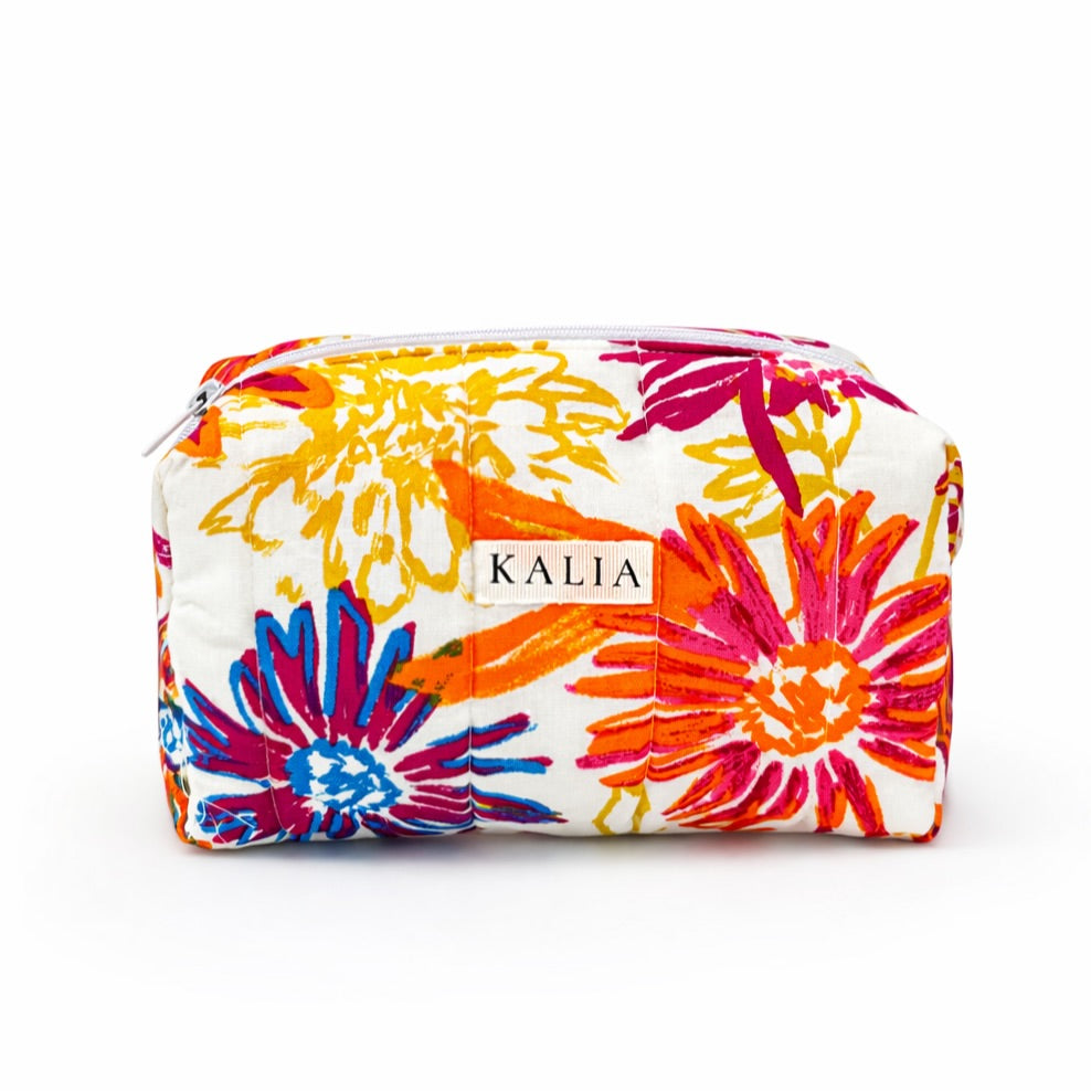 Cosmetiquera Floral